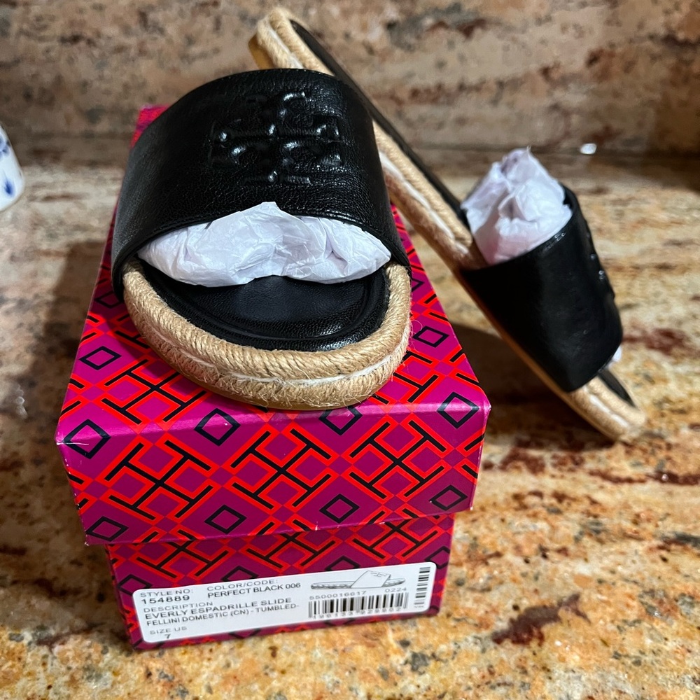 Tory Burch Everly Espadrilles Slide